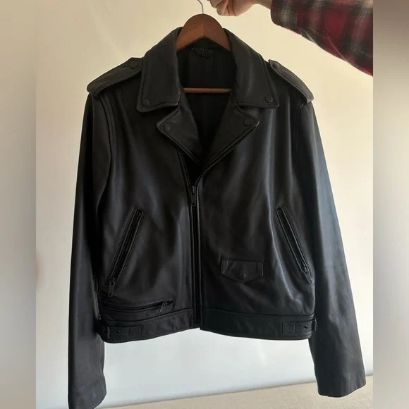 The KOOPLES biker leather jacket